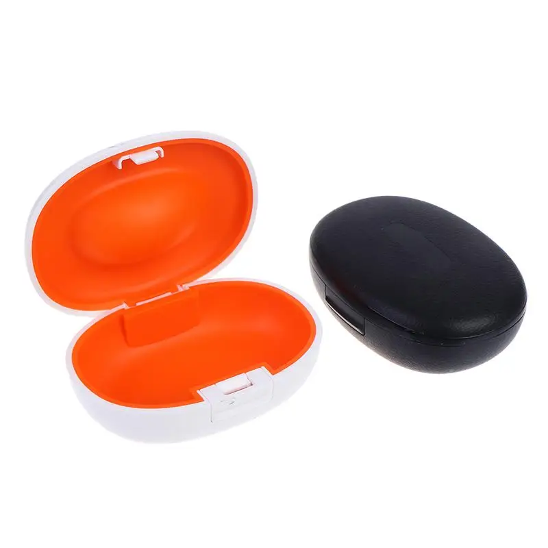 1Pcs Portable Hearing Aid Hard Protective Storage Box Hearing Aid Case Organizer For Sound Amplifier Hearing Aid Accessories