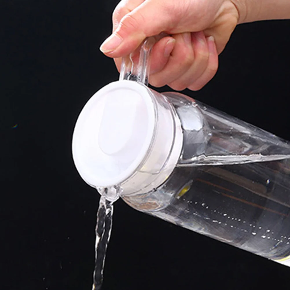 

2pcs Plastic Pitcher Lids Replaceable Water Jug Covers Durable Leakproof Fit For Cold Water Dispensers Household Jug Lid