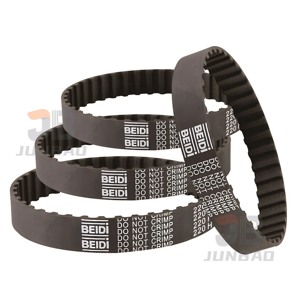 H-Type Timing Belt 145H To 365H Pitch Length LP=368.3 To 927.1MM Width 12.7 To 30 MM Synchronous Conveyor Belt 3D Parts