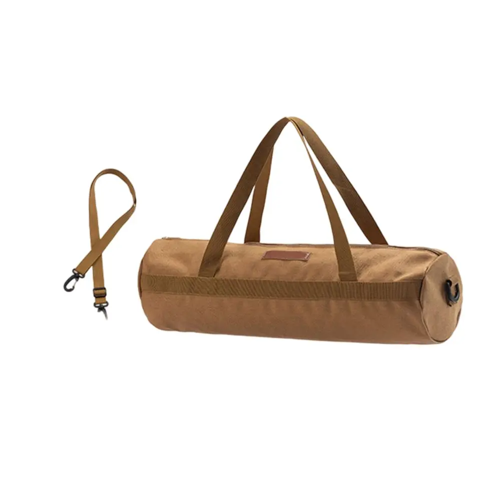 Robust Canvas Tool Bag for Organizing and Carrying Essential Gear with Dual Nylon Handles and Smooth Zipper Functionality