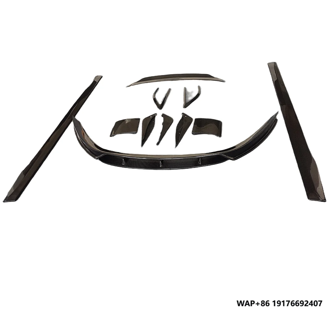 

2015-2017 New Arrived Carbon Fiber Front Lip Side Skirts Kits for California Body Kit