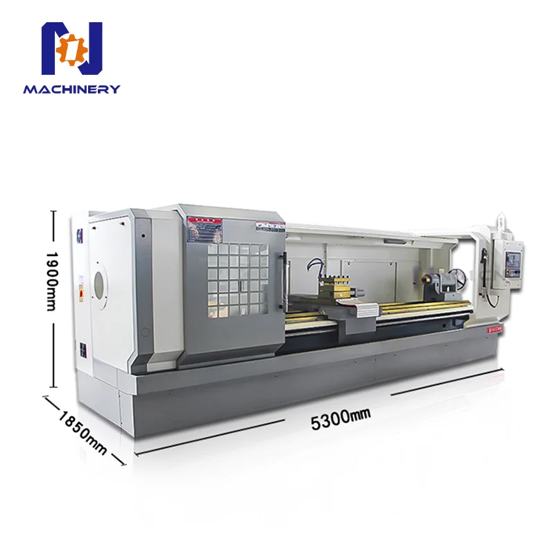 CK6163 Automatic Turning Flat Bed Cnc Lathe Hine For Metal With FANUC/SIEMENS