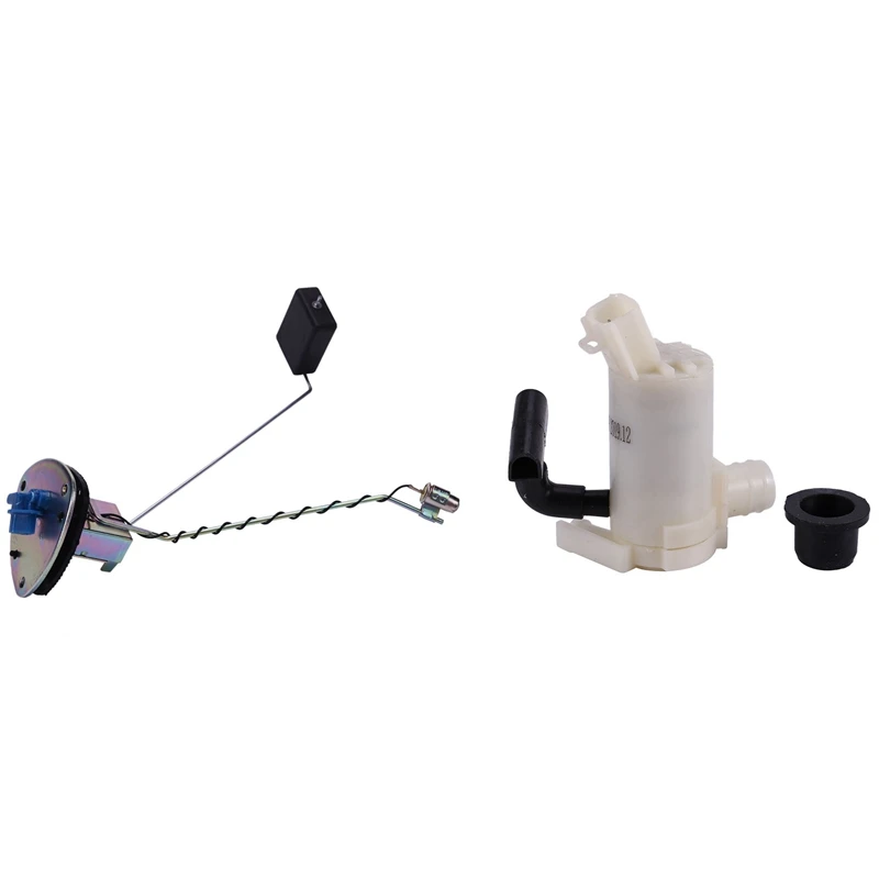 2 Pcs Car Accessories: 1 Pcs MB571603 Fuel Tank Level Gauge Sender & 1 Pcs Windshield Washer Pump