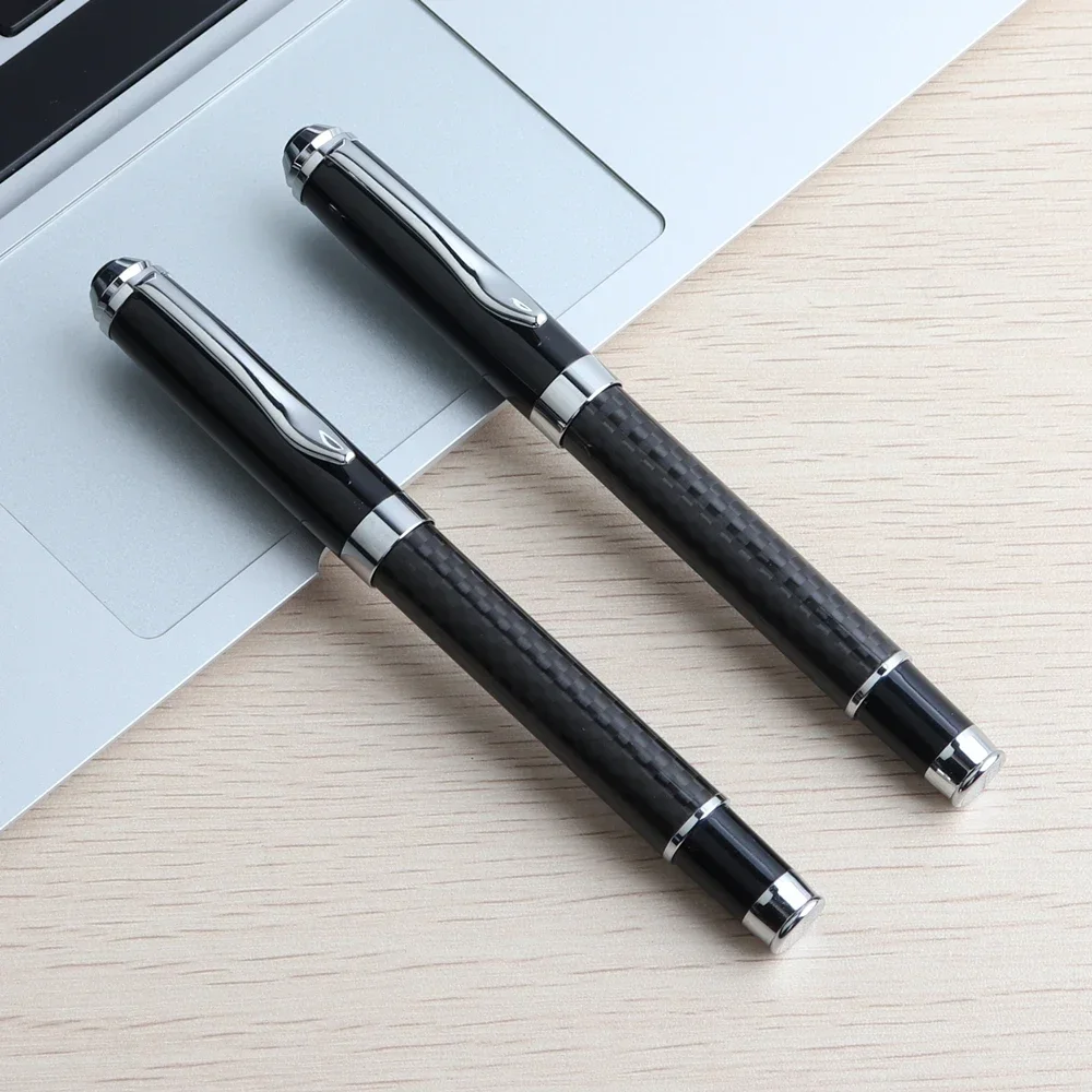 

1PCS Office Metal Gel Pen Luxury Signature Of Metal Pens For School Office Gift Stationery Supplies Black Blue Ink Gel Pens