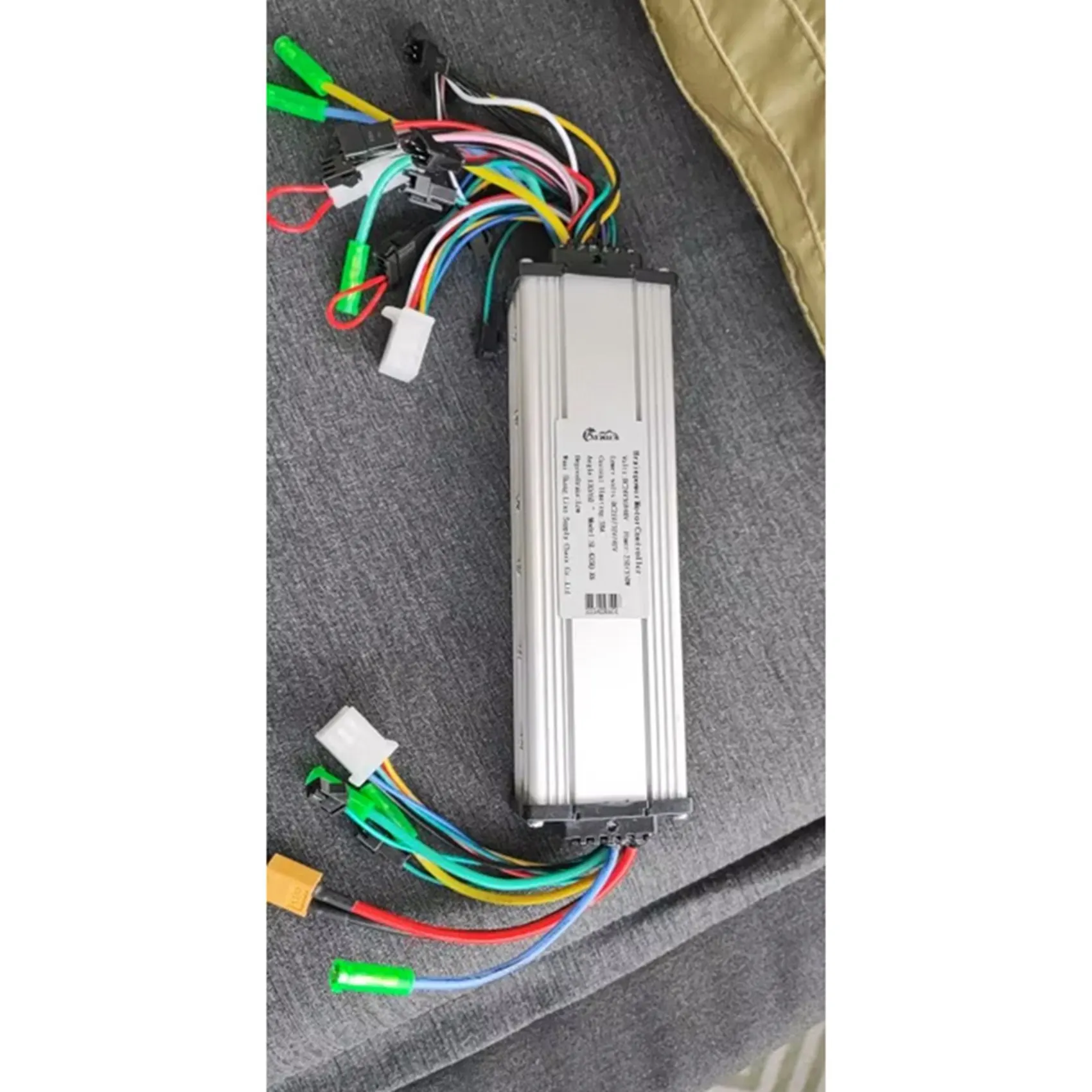2025 Trend 2X 24V 36V 48V 350W Electric Bike Controller Dual Drive Motor Controller Aluminum PCB Plastic Steady Speed