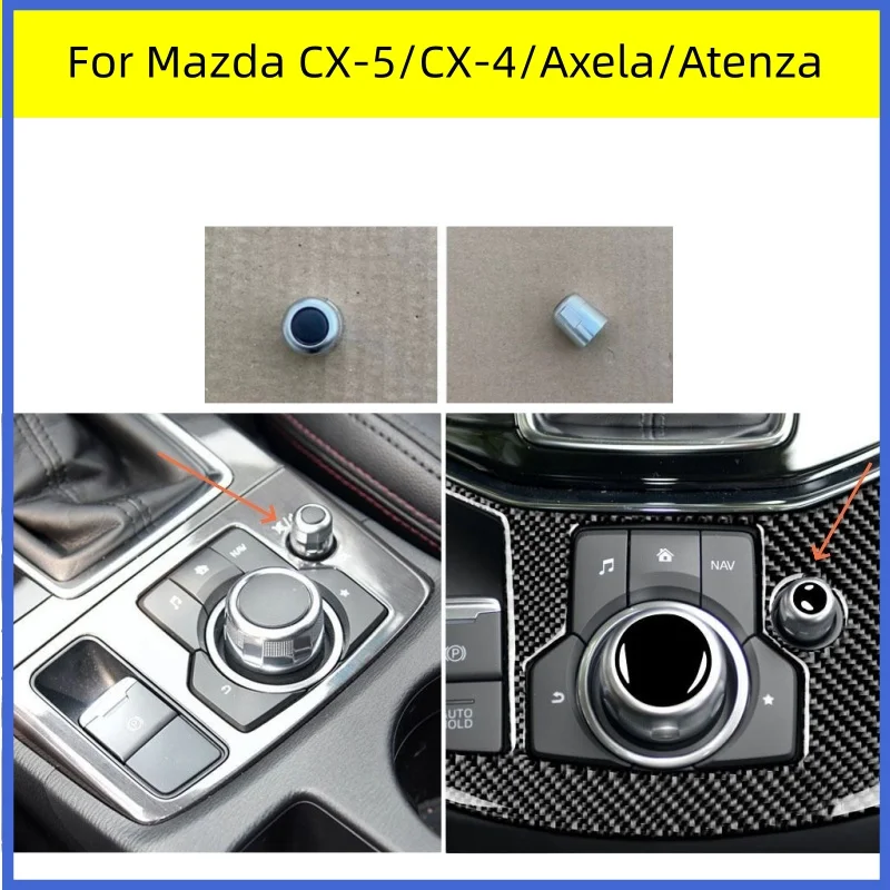 For Mazda CX-5/CX-4/Axela/Atenza Multimedia Knob Volume Control Switch Automobiles Parts Accessories Car Stuff