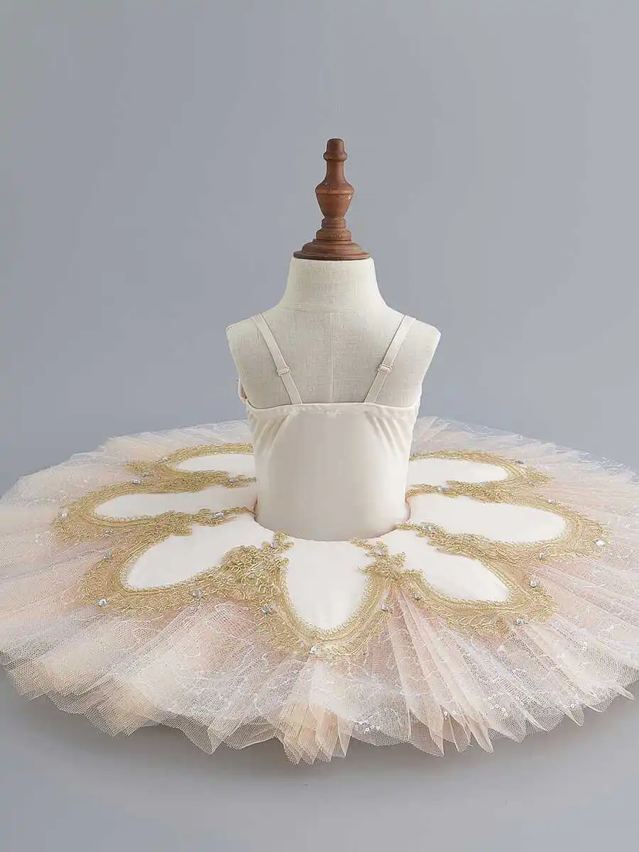 Children Professional Ballet Tutu For Kids Girls Swan Lake Dance Costumes Performance Platter Tutu Ballet Skirts Women Adults