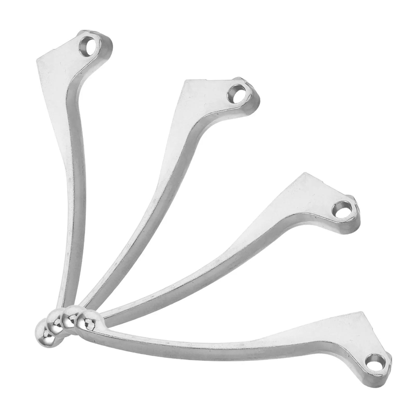 4Pcs Motorcycle Clutch Lever Handlebar Set Hydraulic Adjustable Precision Engineered for Extreme Conditions Stable Control
