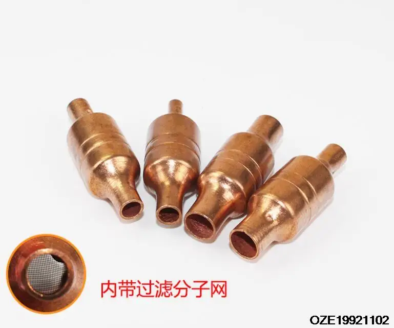 Copper Tone Tube Shape Air Conditioner Fridge Dry Filter 6.35MM 9.52MM 10mm 12.7mm