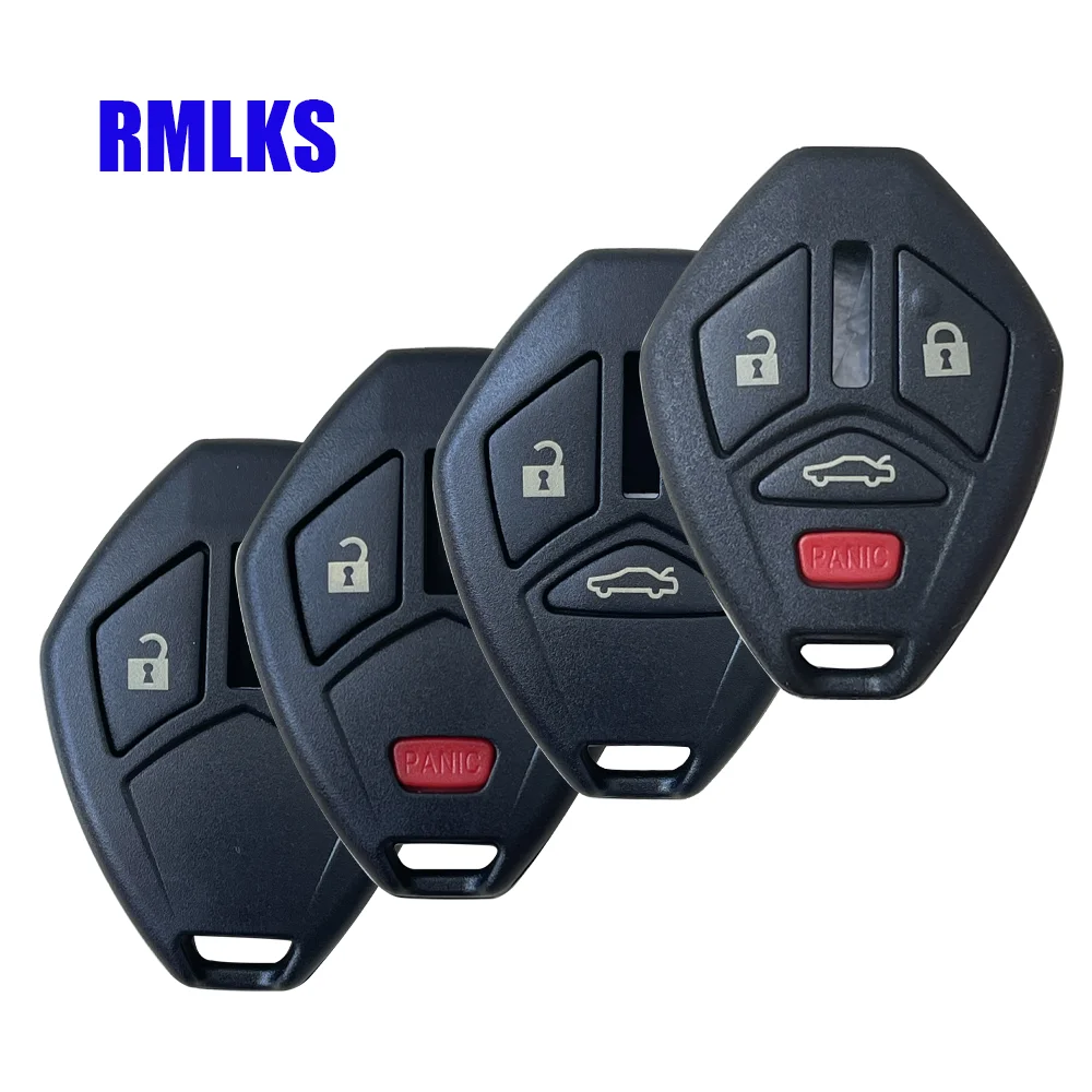 Remote Car Key Shell For Mitsubishi Lancer Outlander Endeavor Galant 2/3/4 Buttons Key Fob 2007 2008 2009 2010 2011