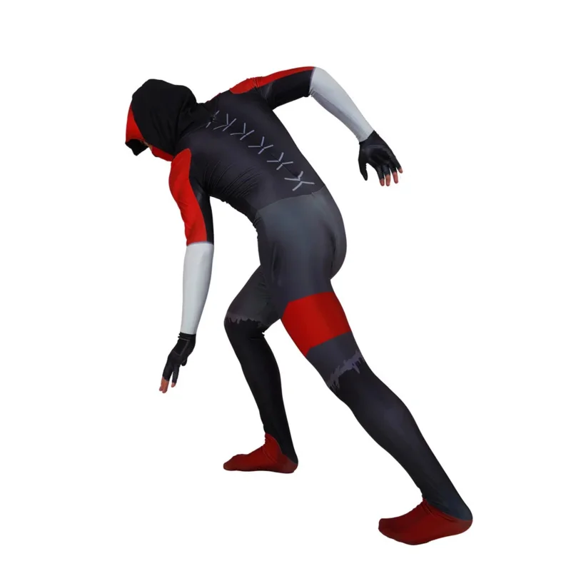 Ikonik Cosplay Kostüm Hoodie Overall Maske Spiel Rollenspiel Männer Uniform Zubehör Halloween Weihnachten Karneval kompletten Satz