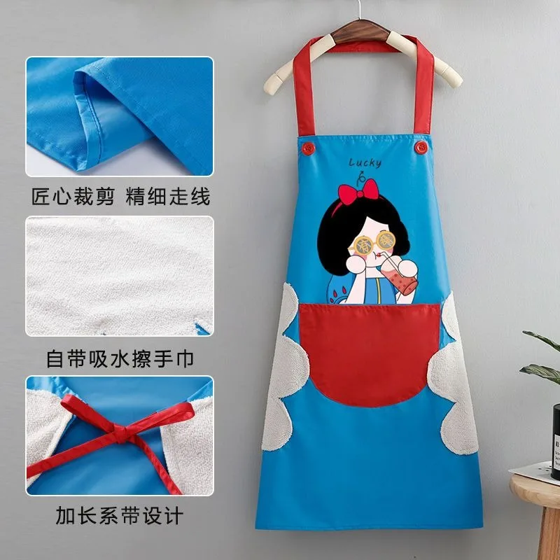 Designed Woman Aprons For Painting Chef Work Apron Beauty Nails Studios World Famous Uniform Grill Restaurant Shop Cloth Bib