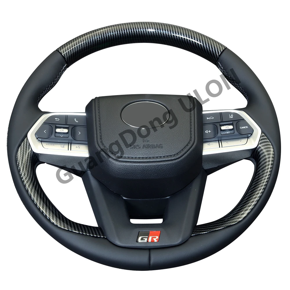 Volant chauffant en Fiber de carbone, prix d'usine, adapté à Land Cruiser 2022