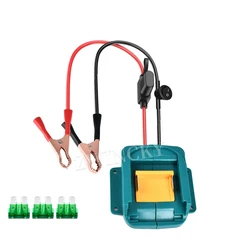 Cavi di ponticello portatili Accessori per auto per batteria agli ioni di litio Makita 18V BL1860 con cavo booster adattatore per avviamento con fusibile 30A