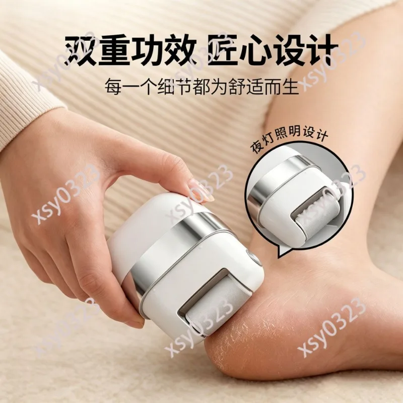 Electric Foot Grinder Portable Dead Skin Remover Callus Shaver Foot Care Tool for Home Use