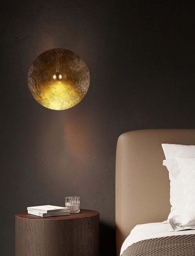 Atmosphere LED Wall Light 3000K Gold Metal Art Deco