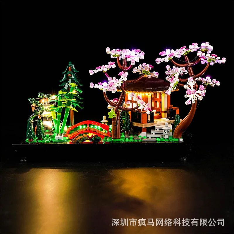 Led Light 10315 Set Suitable for Tranquil Garden Building Blocks Gift (Lighting Accessories Only)