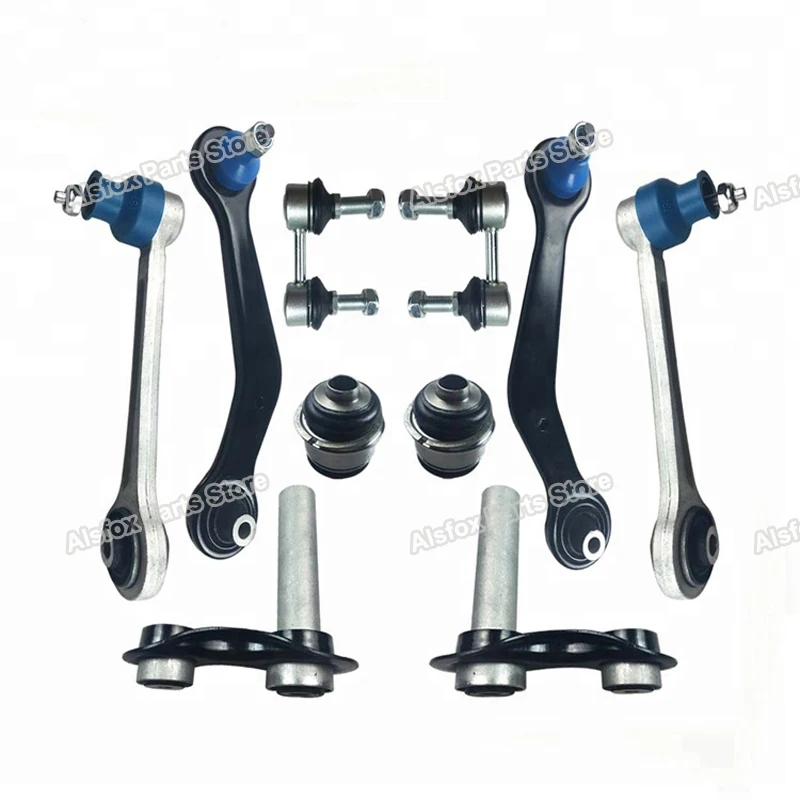 10pcs Rear Suspension Control Arm Ball Joint Kit For BMW X5 E53 SUV 2004 2005 33326768269 33326770860 33326770749