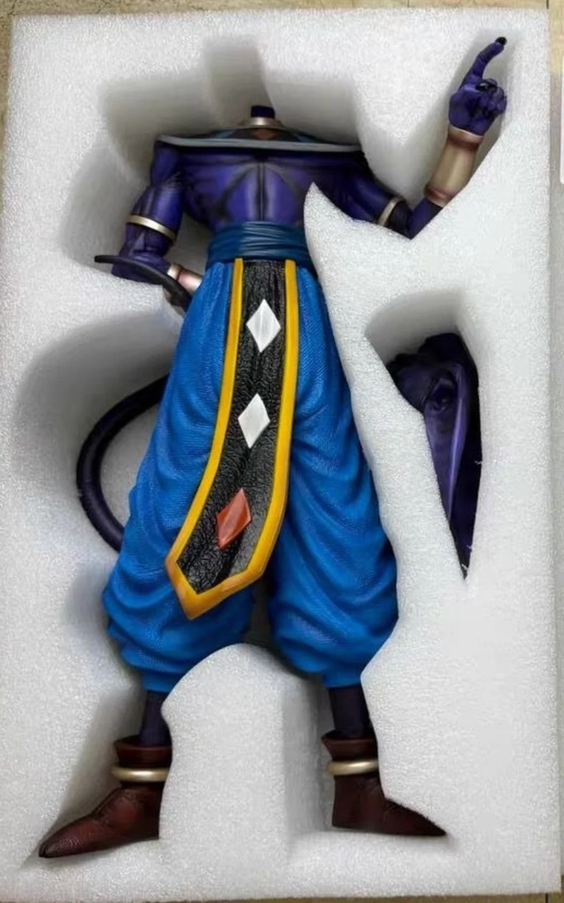

51 см статуя Jt Dragon Ball Beerus, фигурки героев, разрушение Бога, аниме, периферийные вентиляторы, коллекционные украшения, подарочная фигурка, модель