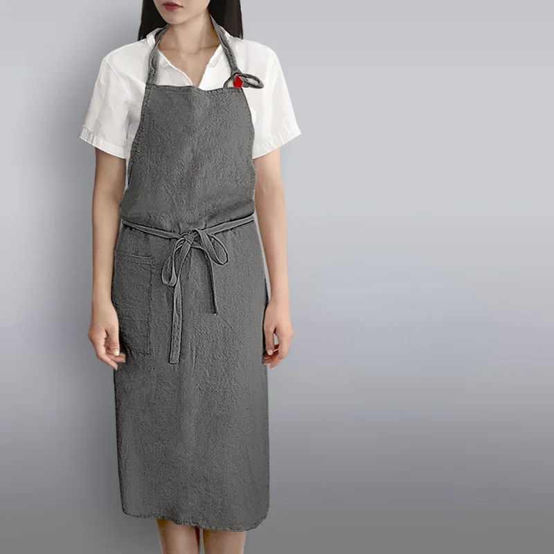 New 2022 Style Apron Female Fashion Style Studio Male Milk Tea Nail Florist Japanese Commercial Art Work Clothes