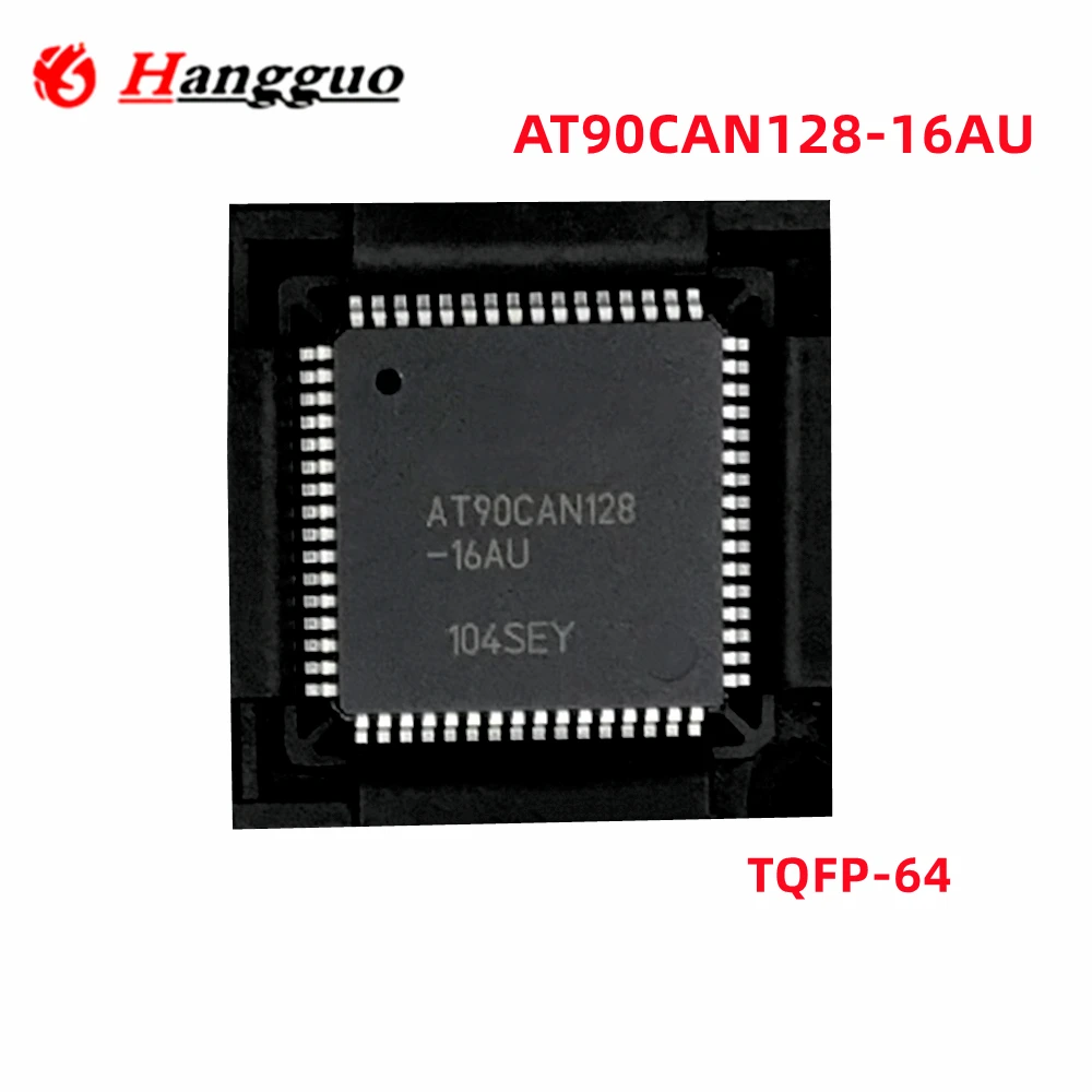 Original AT90CAN128-16AU AT90CAN128 TQFP-64 Microcontroller chip