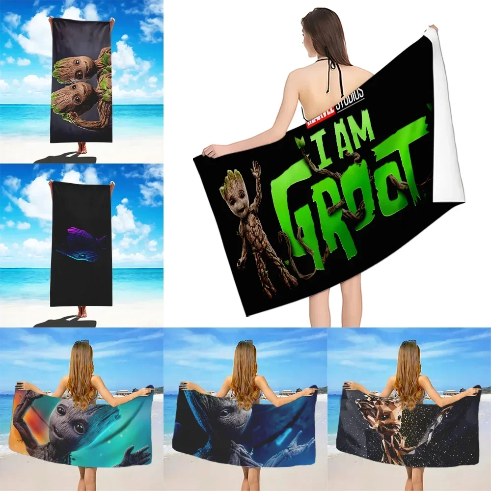 The G-Groot Beach Towel Microfiber Sand Free Quick Dry Soft Sandproof Pool Towels Gift for Women Travel Gym Shower Camping