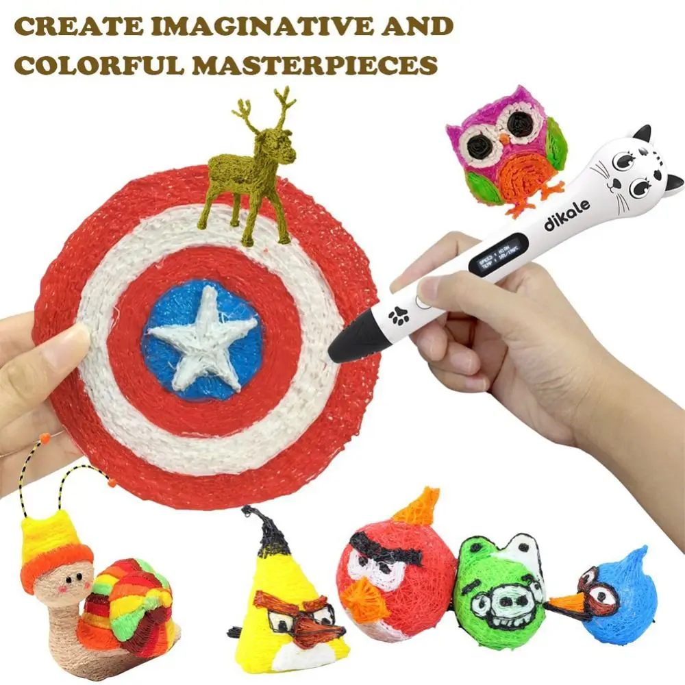 School Refills Modeling 3D Pen Accessories Low Temperature 3D Printing Material Filament PLA/ABS/PCL 1.75mm