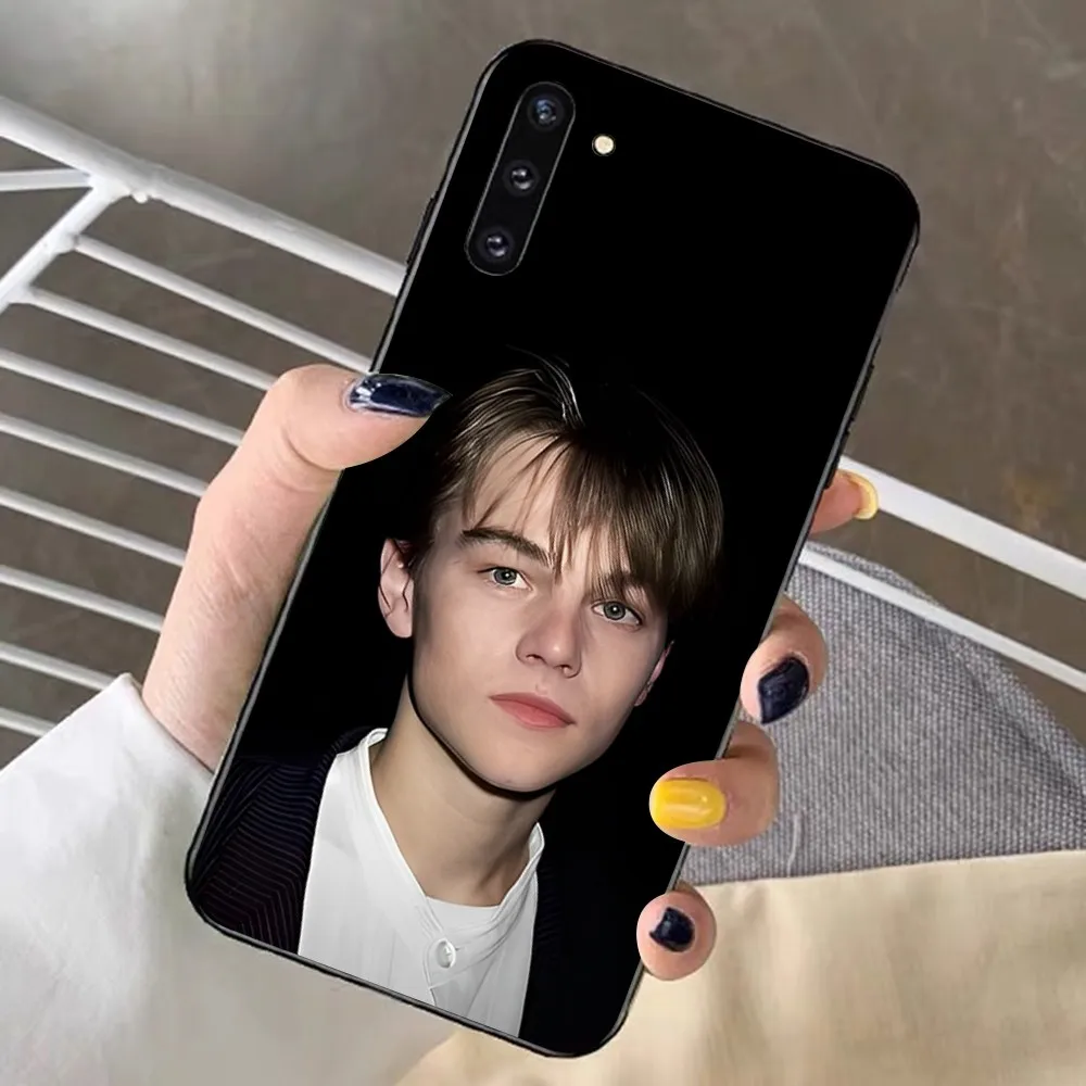 Leonardo Dicaprio Young Phone Case For Samsung Note 8 9 10 20 pro plus lite M 10 11 20 30 21 31 51 A 21 22 42 02 03