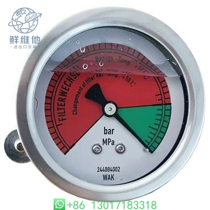 

244084002 Vacuum Gauge Concrete Pump Truck Replacement Accessories