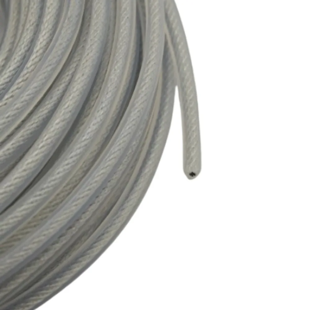 3mm * 15m drut stalowy nylonowa trawa linia przycinarki okrągły kosiarka do rotaczek liny kosiarka do trawy wymiany narzędzi ogrodowych na podwórku