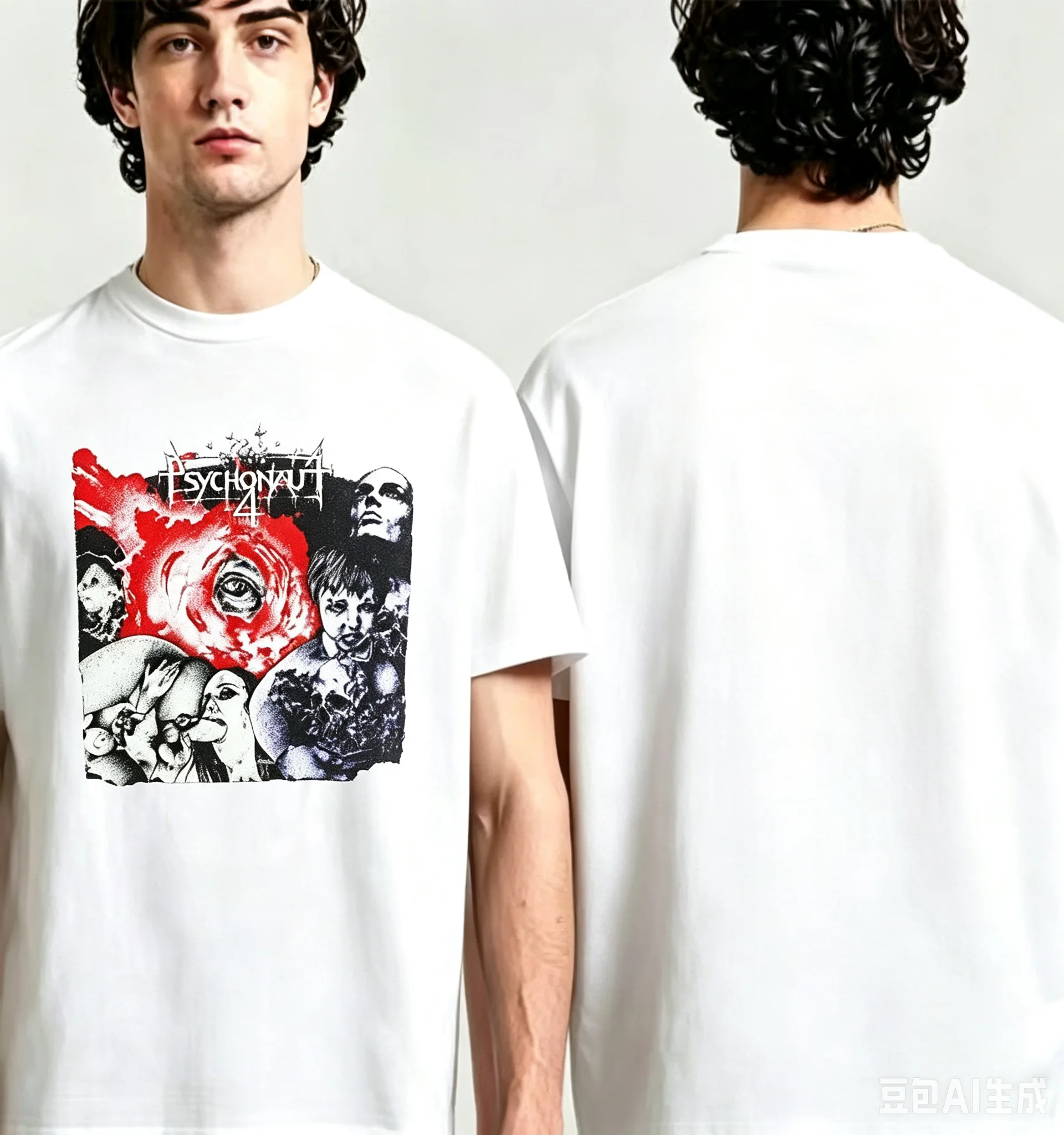 2026 Around The Fur Art Pattern T-shirt - Casual Street Style Cotton T-shirt for Men and Women