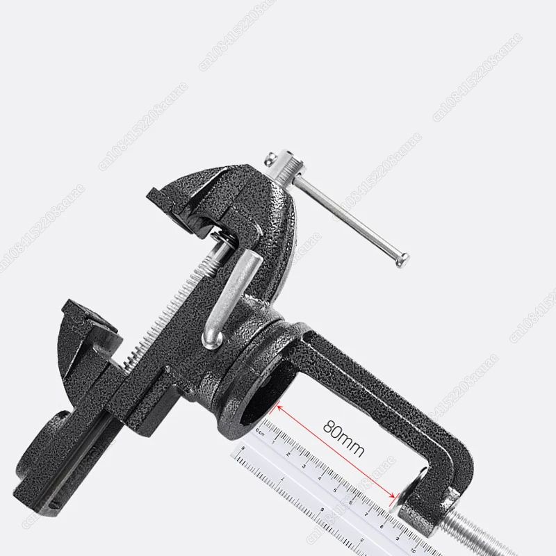 360° Swivel Bench Vise Small Table Pliers Workbench Vise Table Small Multi-functional Household Mini Precision Desktop Table