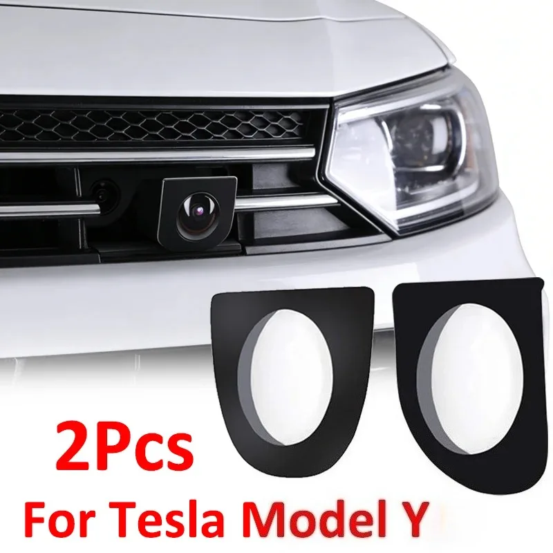 Front Camera Lens Guard For Tesla Model Y, Protective Cover, Scratch Resistant, Anti-stain, Protective Cover Car Accessory
