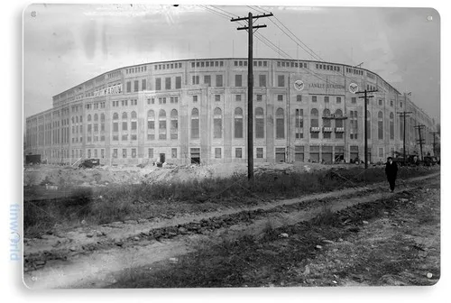 TIN SIGN Yankee Stadium Photo New York Baseball Sports A194 --Tin Sign