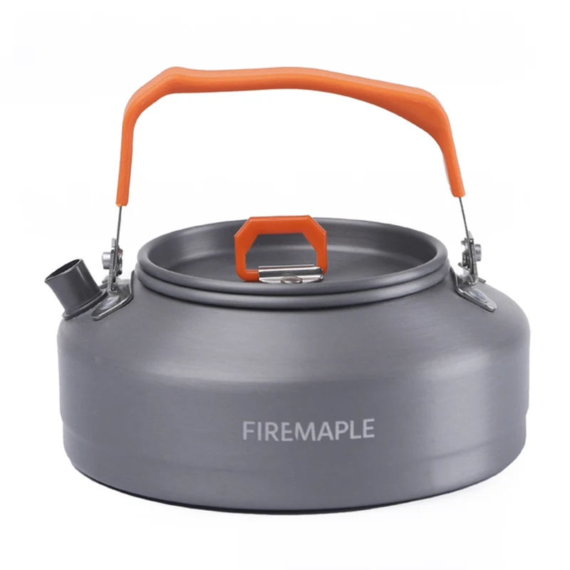 Fire Maple Camping Kettle, Aluminium Alloy Pot, Outdoor Camping Cookware, Travel Picnic Tableware, Coffee Tea Pot, 0.7L