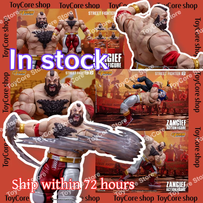 

In Stock Storm Toys CPSF29 1/12 Scale Street Fighter Zangief Action Figure Model Brand New Collectible Gift