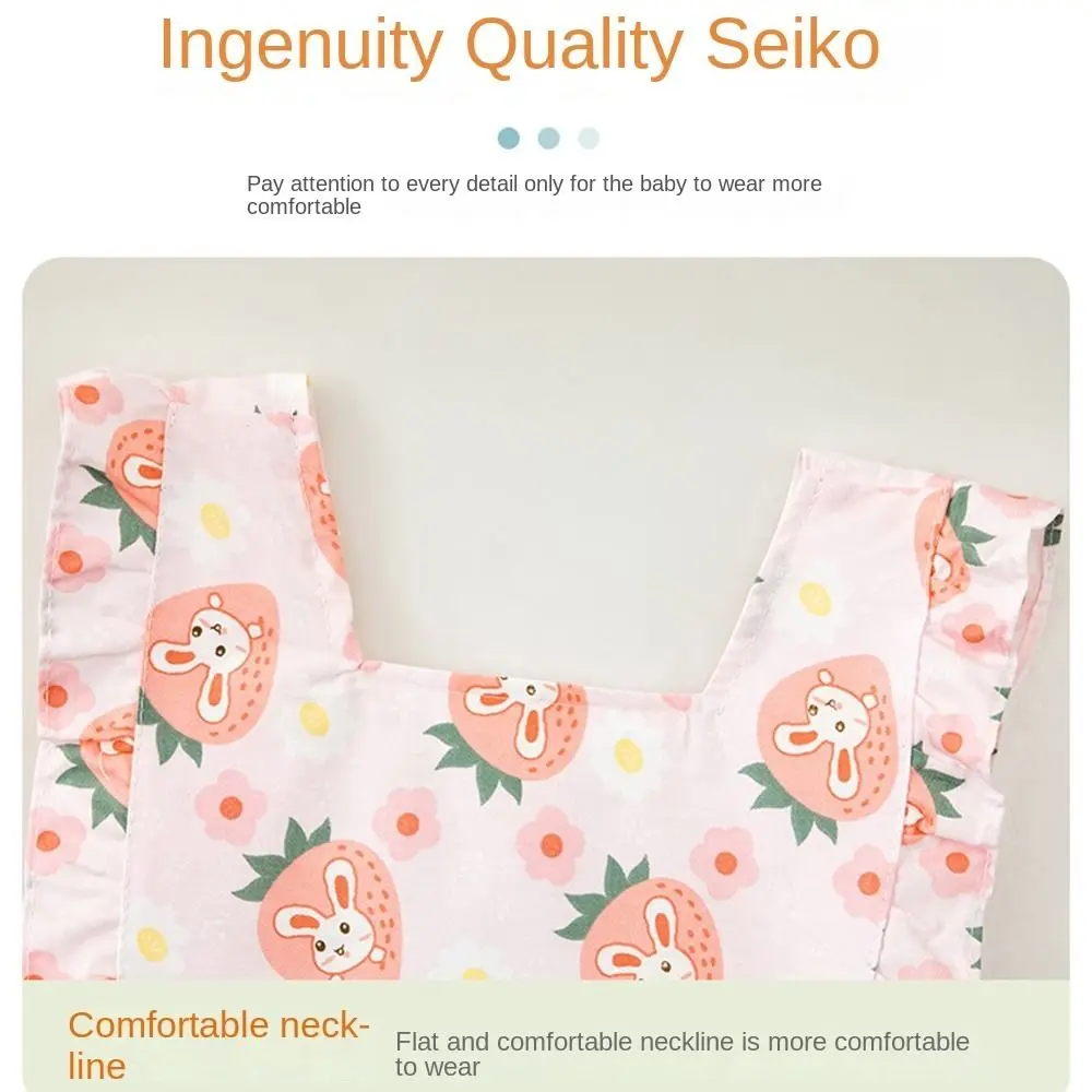 Babero antisuciedad para alimentación de bebé, vestido de princesa, Baberos sin mangas de dibujos animados, cómodo, impermeable, delantal estampado para chico, cosas para bebé