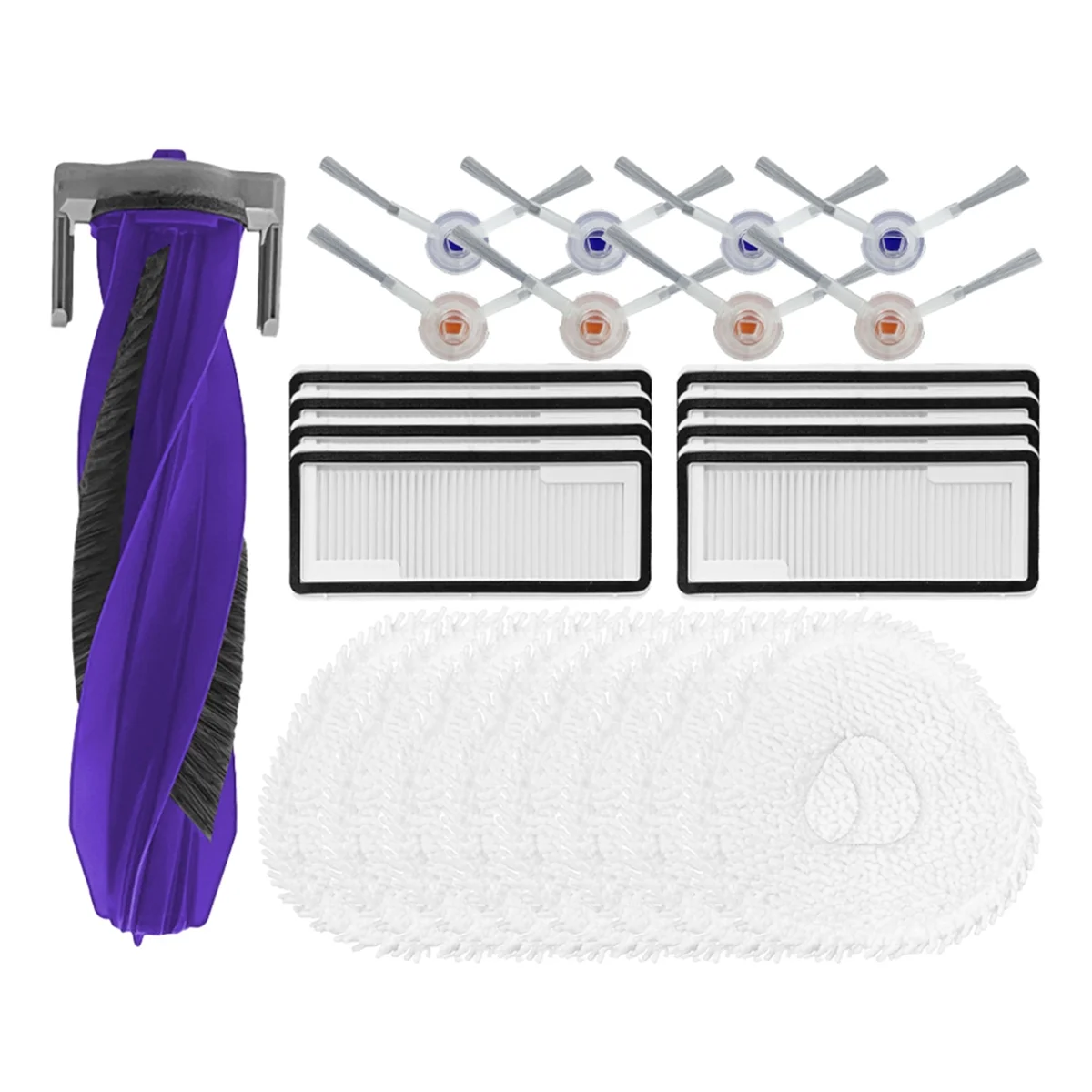 For Narwal Freo X Ultra / J4 / J4 Lite Robot Vacuum Cleaner Side Brush Mop Cloths Accessories Spare Parts