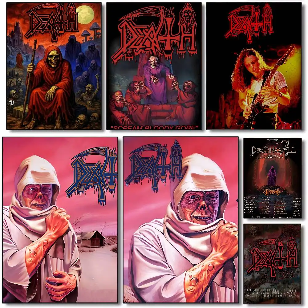 Angles Old DDeaths Rock Band Movie Poster Art canvas HD aesthetic Printing Paper Wall Art for Living Room Bar fashion Home Decor