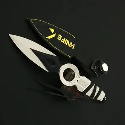 Valorant Weapon Jett Kunai Special Agent Game Peripheral 17cm Melee Weapon Model Metal Samurai Sword Collect Gifts for Boys Toys