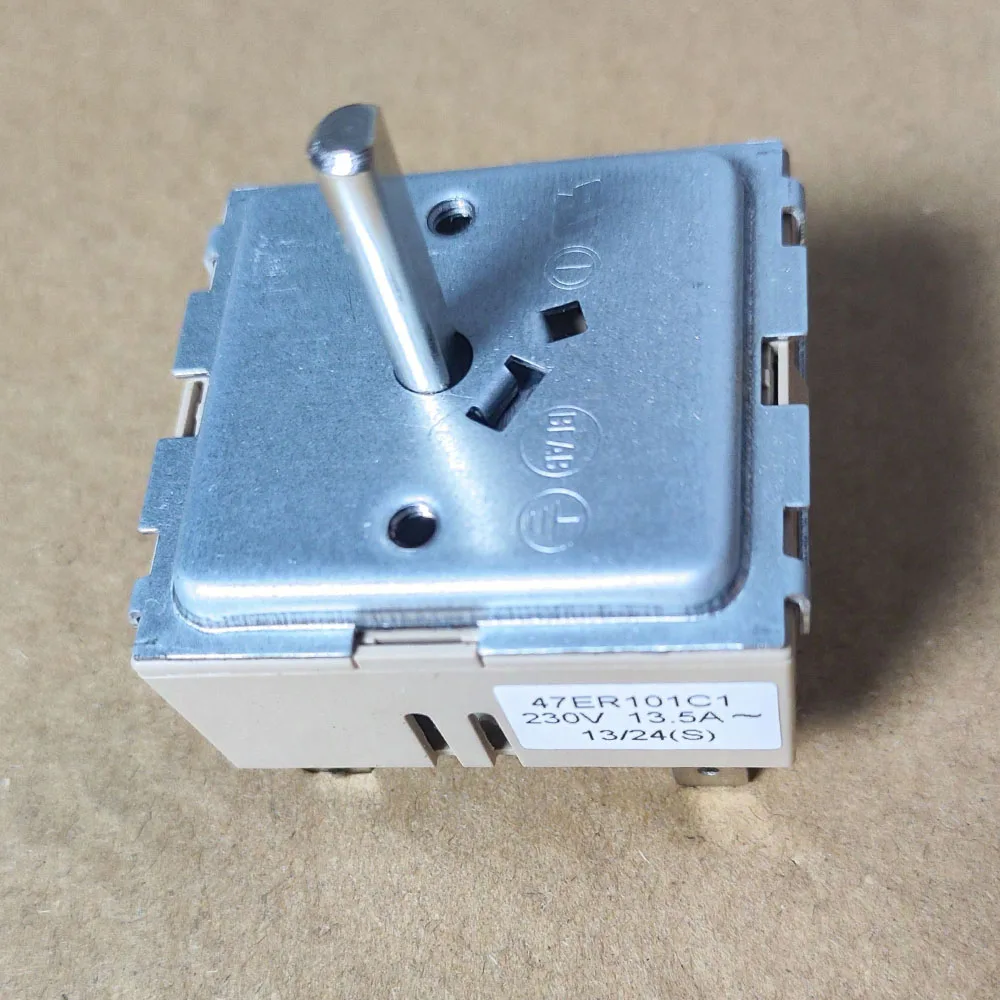 47ER101C1 Dual Energy Regulator Stove/Cooktop/Range/Hot Plate/Oven Infinite Switch Compatible with 50.55021.100, 50.85021.000