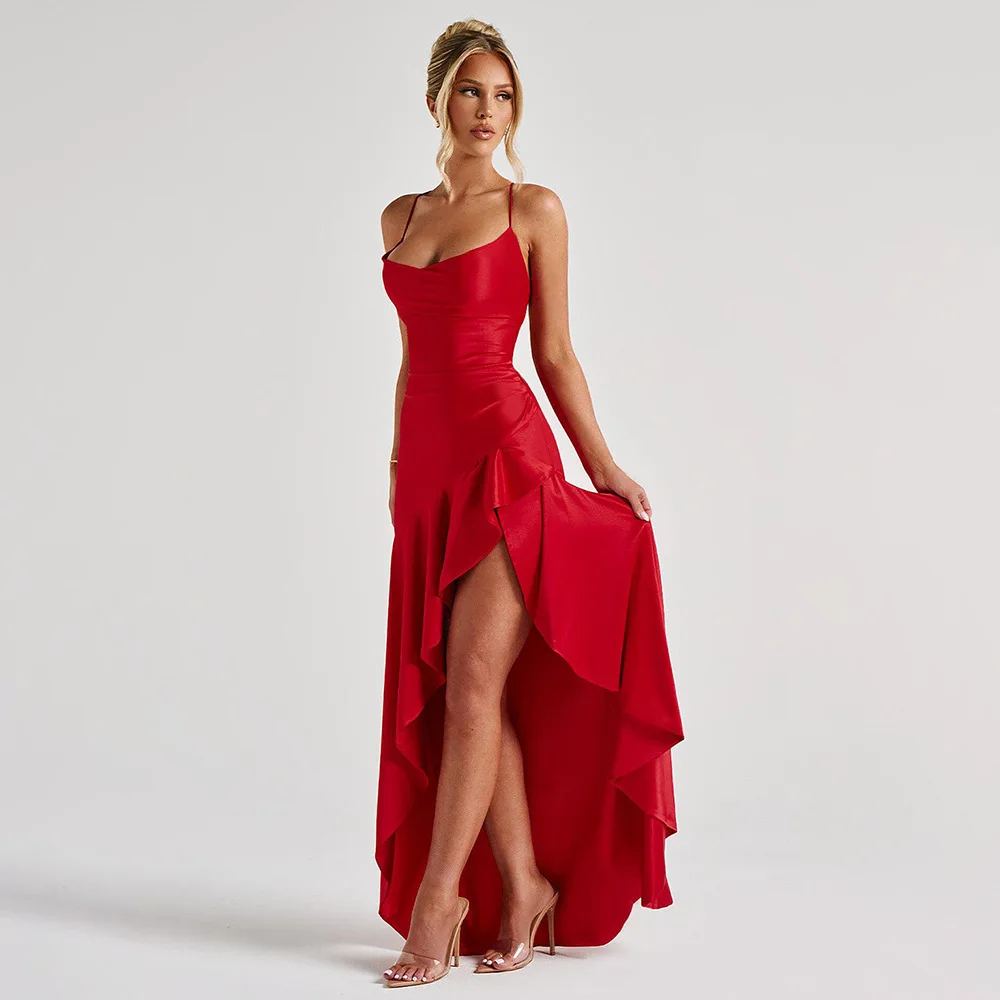 Рисунок 3 - Элегантное атласное платье макси