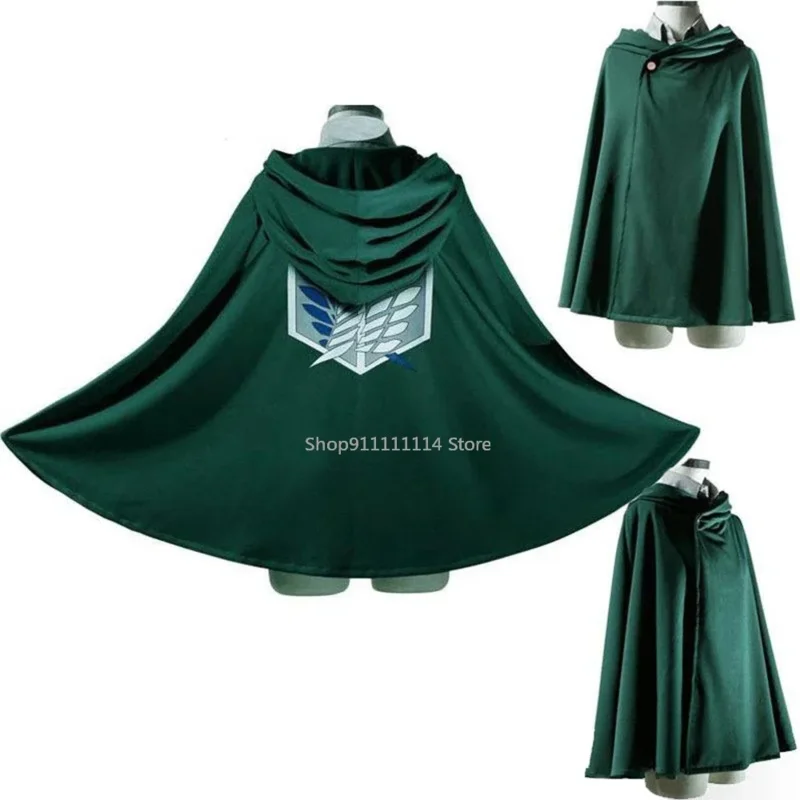 

Attack Anime Titan Cloak Cosplay Costume Shingeki No Kyojin Scouting Legion Aren Capes Masquerade Carnival Party Dress Up