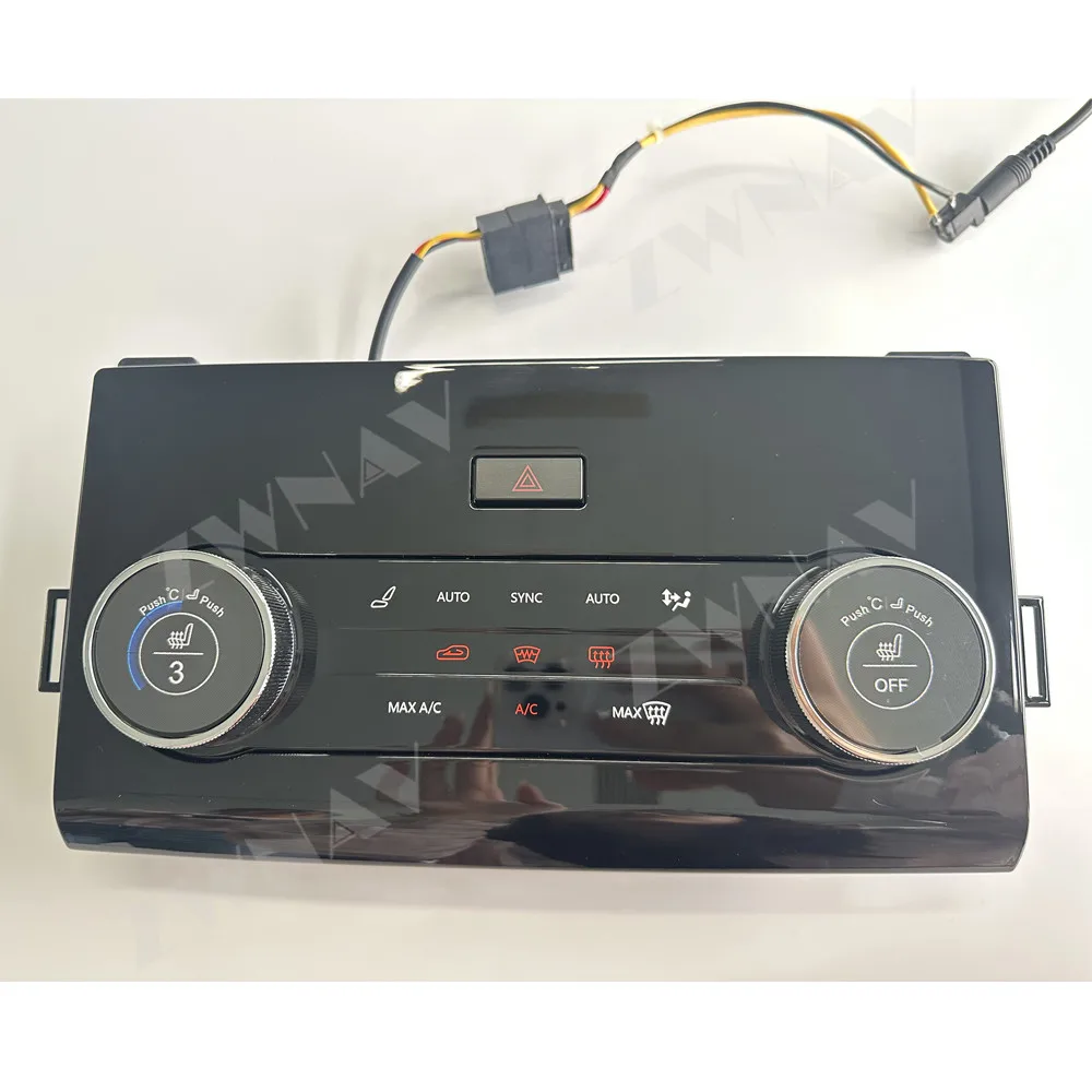 Para land rover range rover sport 2014-2017 modelos ac sistema de controle de ar condicionado traseiro tela de toque acessórios do carro