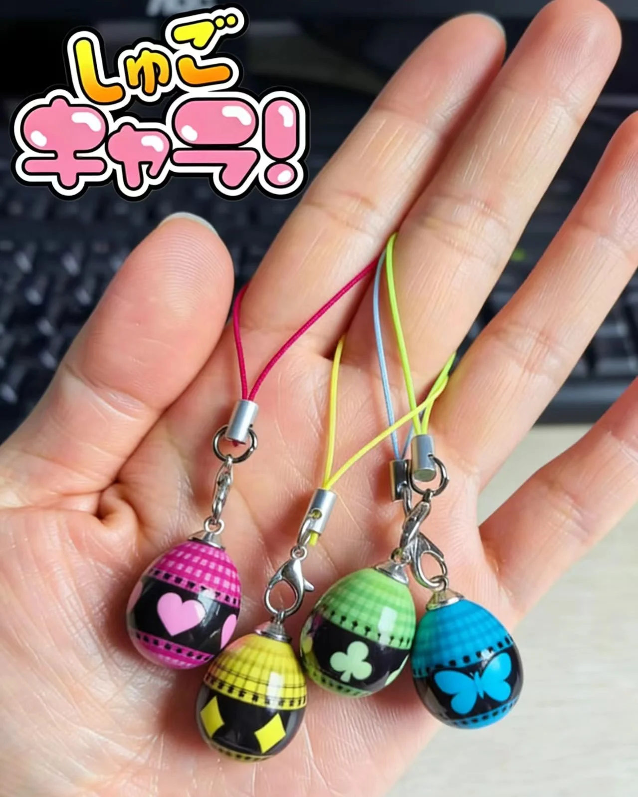 1 unidade/4 unidades Chaveiro de Cosplay Shugo Chara Mashiro Rima Yuuki Yaya Tsukiyomi Ikuto, Corrente de Telefone Kawaii, Ornamento e Acessório