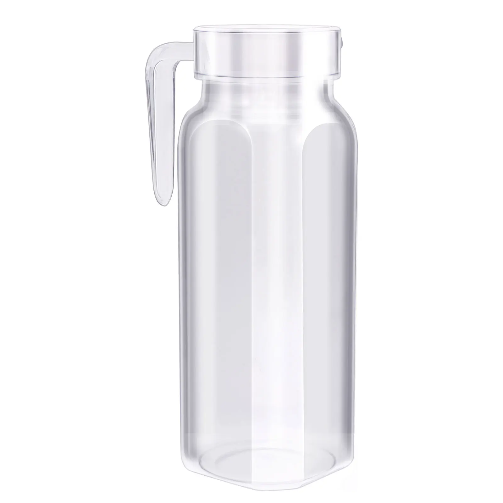 

1pcs Large Capacity Transparent Cold Water Jug Food Safe Pitcher Beverage Container Thickened Cooling Drinks Storage Bottle For