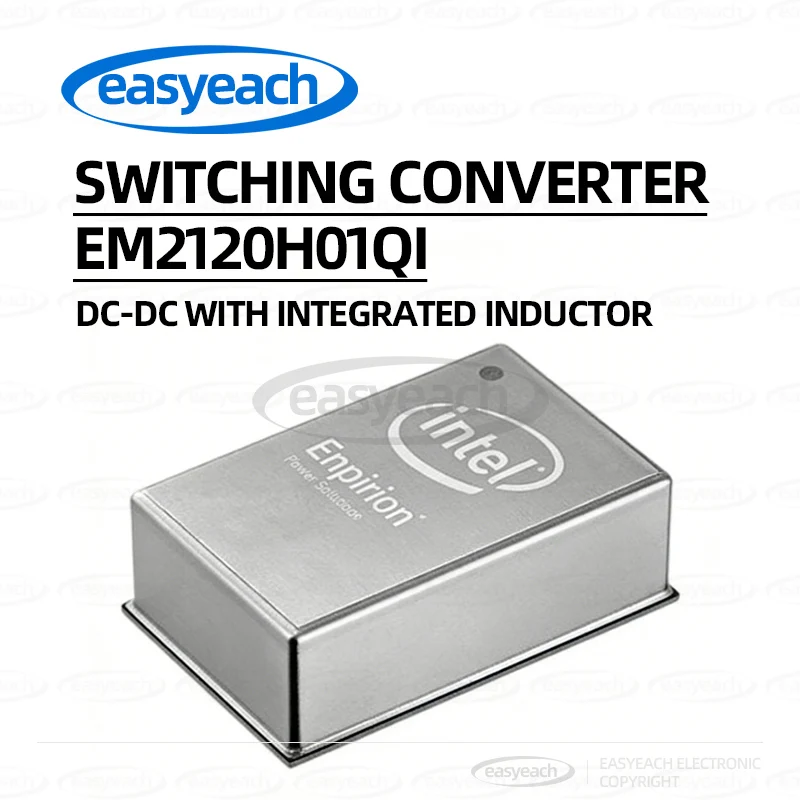 

EM2120H01QI Понижающий DC-DC преобразователь с интегрированным индуктором, цифровым управлением и интерфейсом, совместимым с PMBusTM v1.2