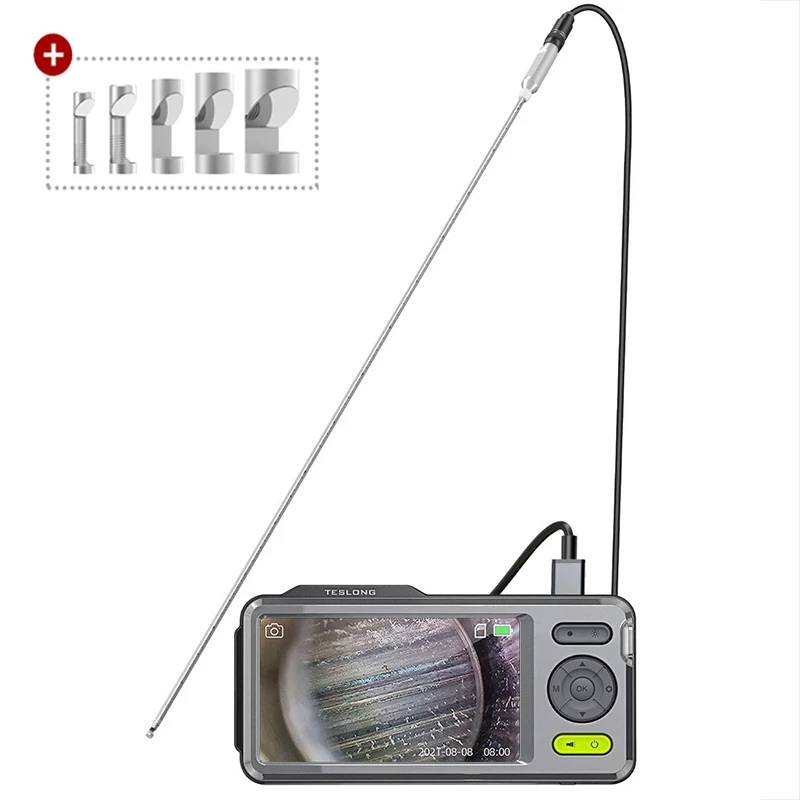 teslong borescopes rigida com monitor video inspection camera hunting bore cam cleaning fits 20 calibre e maior 26 rod 01