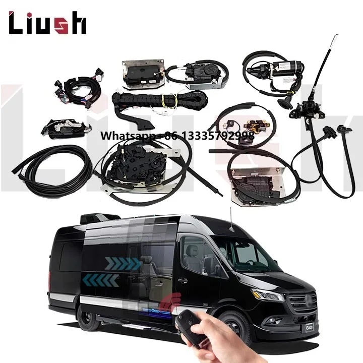 

Liush Plug-and-Play Belt for Benz Sprinter W907/906 Automatic Sliding Door Mechanism Upgraded Kit Electric Car Body Parts