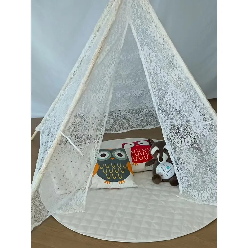 

Attractive Design Home Decor Kids Play Tent Party Luxury Lace
